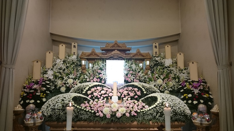 熊谷総合葬儀社での家族葬の様子です